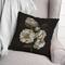 18" Dark Mood Antique Floral Indoor/Outdoor Pillow